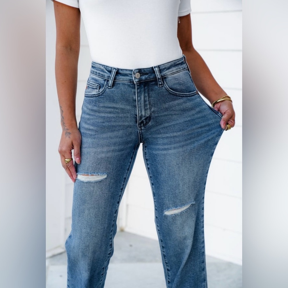 Judy Blue dad Jeans. Size 5 Brand New! - Picture 2 of 6